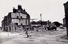 View along Churchfields, center back, St Johns Street and tree in Charlotte Square [July 1966] | Margate History